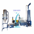 Waste plastic film recycling granulator